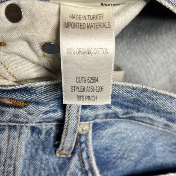 Agolde pinch 90s waist high straight jeans - Picture 8 of 10